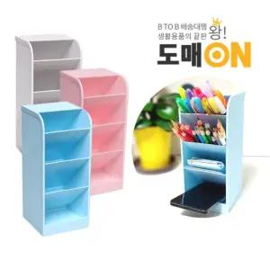 다용도 펜꽂이/펜홀더/아크릴통/원형/연필꽂이/연필통/플라스틱/필통/펜접시/연필/꽃이