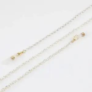 투명 크리스탈 골드 비즈 마스크걸이 목걸이 겸용 안경줄 안경소품