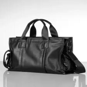 남성 천연 소가죽 비지니스 서류가방 대용량 크로스백