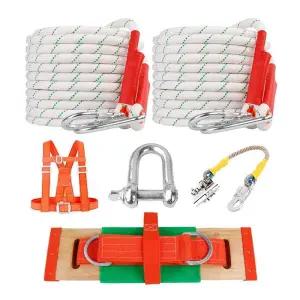 달비계 외벽 안전 로프 낙하 세트 작업 밧줄 작업대