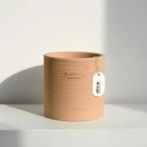 로자리안 허니 실린더팟 수제 국산 빈티지 화분 인테리어 도자기 토분 3size