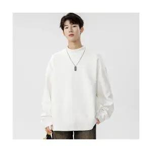 남친 맨투맨 양면 기모 가을 겨울 도톰 티셔츠 이너 긴팔 패피4