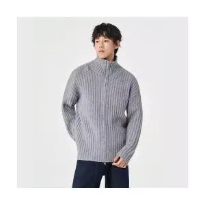 남친 니트 터틀넥 스트라이프 카디건 스웨터 가을 겨울 가디건 패피4