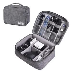 여행용 메이크업 파우치 칸막이 정리 브러쉬 화장품/이어폰/멀티/보조배터리/케이스/스마트/가방/보조