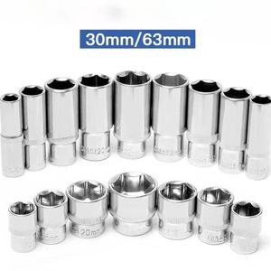38 인치 육각 소켓 헤드 녹슬지 않는 알렌 키 6mm-24mm 세트 어댑터 토크 스패너 자동 수리 도구 28mm OR 6