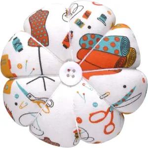재봉용 eZAKKA 핀 쿠션 손목 귀여운 재봉 홀더 바늘 쿠션(재봉 필수품 패턴 흰색)
