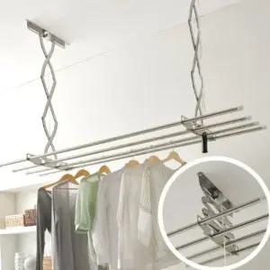 세탁실빨랫대 다용도실 견고한 특대형 세탁실 쉬운설치건조대 (WFJ5NUQ)