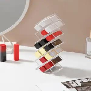 소품 화장품 아크릴 정리대 수납함 립스틱 꽂이보관함/정리함/정리/메이크업/보관함/화장대/보관/다용도