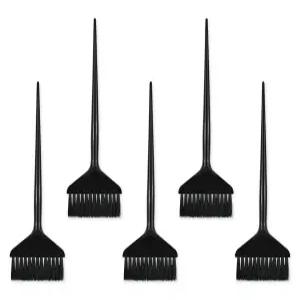 DS. 독특한 스타일의 염색약 어플리케이터 브러시 5피스 롱 핸들 소프트 브리스 헤어 컬러링 키트 살롱