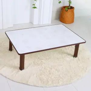 2단 높이 조절 가능 하이그로시 다용도상 (대)/접이식/테이블/밥상/거실/식탁/좌식/책상/티/간이/탁자/공부