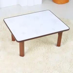 2단 높이 조절 가능 하이그로시 다용도상 (소)/접이식/테이블/밥상/거실/식탁/좌식/책상/티/간이/탁자/공부