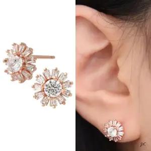 블링 골드 일자침 기본 14K 여자 금 필드 (WFJ59YA)