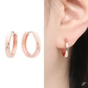 기본 금 베이직 14k 트위스트 심플 링 14 (WFJ59Z9)