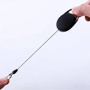 가방 릴고리 열쇠고리 등산 낚시 와이어 릴홀더 (WFJ5P60)