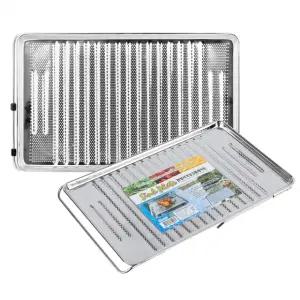 스텐 펀칭 사각 싱크대 플레이트