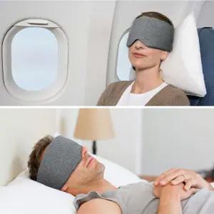 코튼 수면안대 꿀잠 대형 밴드 암막 눈가리개 아이마스크