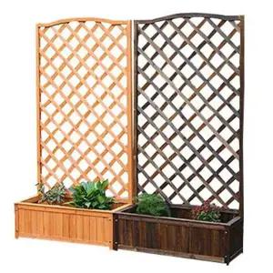 꽃스탠드 행잉 격자 베란다 울타리 정원 파티션 식물 걸이