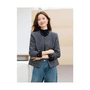 여성 정장 자켓 모직 코트 가을 겨울 쇼트 상의 MODU4