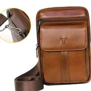 K91 소가죽 멀티백 크로스백 슬링백 남성 미니 보조가