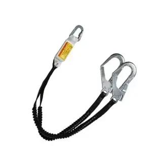 더블 죔줄 안전고리 현장 안전로프 안전 안전대 (WFJ4ZNP)