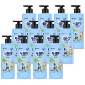 온더바디 세꼼마 향균 핸드워시 480ml 12개 레몬버베나향 비누 엘지생활건강