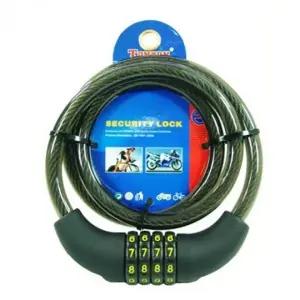 번호식 자전거 잠금장치 자물쇠 안전열쇠 타이프 557 (WFL0AR0)