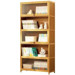 주방 원목 그릇장식장 진열장 4단 수납장 렌지다이 가로 60cm