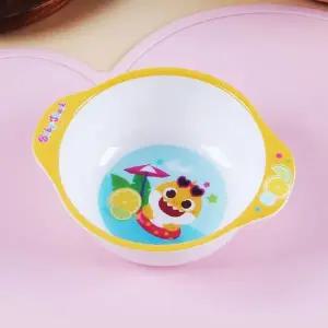핑크퐁 아기상어 멜라민 양수볼/시리얼/볼/이유식/용품/손잡이/그릇/스텐/식기/밥그릇/어린이/개인/접시