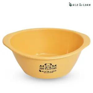 에코인콘 옥수수 스넥볼 M-3772 이유식용기 간식 대접/손잡이/그릇/스텐/이유/식기/밥그릇/어린이/개인