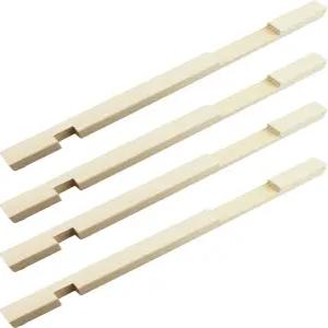타오단 4PCS 14.75x0.75x0.75인치 10프레임 나무 벌집 입구 감속기 양봉 용품 도구 씰러 액세서리 브로더