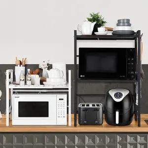 전자레인지선반 밥솥장 슬림렌지대 광파오븐 렌지다이/전자렌지/수납장/렌지대/전자레인지/선반/전자렌지대