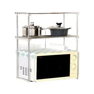 주방 공간활용 전자레인지선반 다이 렌지대 2단/렌지다이/전자레인지대/전자레인지/다이/전자랜지/선반