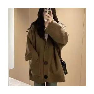 여자 후드 가디건 카디건 가을 겨울 도톰 니트 스웨터 ST4