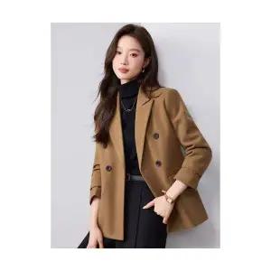 여자 정장 자켓 코트 가을 겨울 오피스룩 캐주얼 상의 작은 ST4