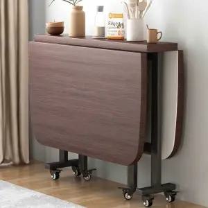 접이식 6인용식탁 테이블 4인용 고기 불판 포세린 식탁 원목