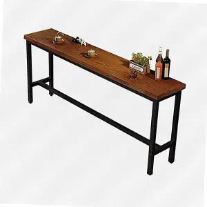 원목 카페 우드슬랩 좁은 바테이블 홈바 식탁