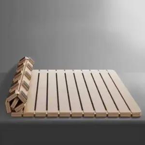 접이식 침대판 허리지지대 하드 다다미 목재 프레임 베드 매트 바닥 깔판 받침대 저상 소나무