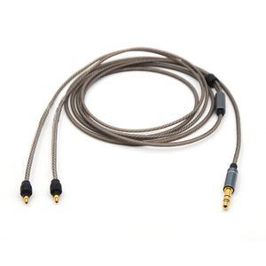 [호환품]sennheiser 호환 IE40Pro IE40 교체 가능 이어폰 3.5mm 스테레오 고순도 실버 도금 업그레이드 헤