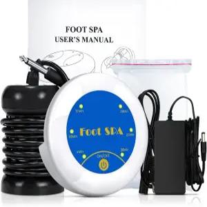 르캉 오닉 족욕 디톡스 기계 휴대용 스파 이온 클렌징 컨트롤러 가정 여행 휴가용