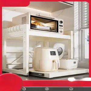 하이퍼랙 높이조절  슬라이드  거치대 전자레인지선반