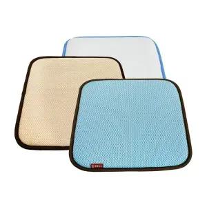 고품질 통기성 쿨방석 3D 에어매쉬 여름 방석 선풍기 색상 랜덤 (WFJPC12)