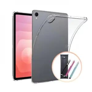 탭S8 에어백 젤리 케이스+심플 터치펜+펜 파우치