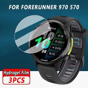 [호환품]Garmin Forerunner 970 265 965 570 47/42mm 보호 필름 Smart 호환watch 화면 가드 용 3PCS TPU 하