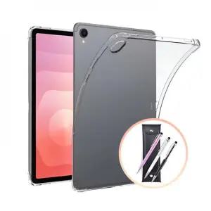 탭A 8.0 2019 with S pen 에어백 젤리 케이스+크리스탈 터치펜+펜 파우치