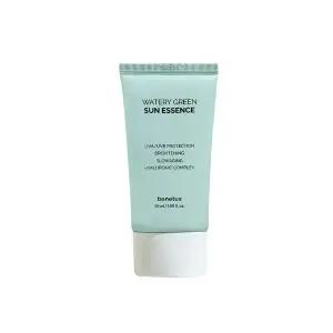 스킨케어 베네투스워터리 그린 썬 에센스JCM0008 5중 히알루론산 눈시림 방지 기능 3중 수분감 가득 푸딩