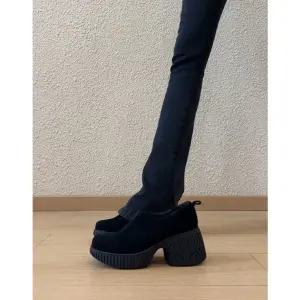 여성 통굽 플랫 로퍼 단화 E18Z5N 득템2