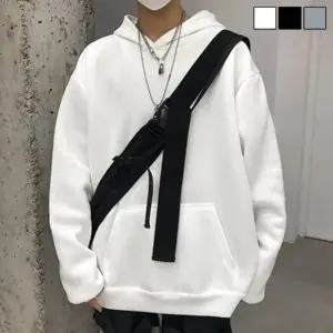 고품질 여자후드티 후드티셔츠 스트릿 오버핏 방한 후드집업 (WFJPO74)