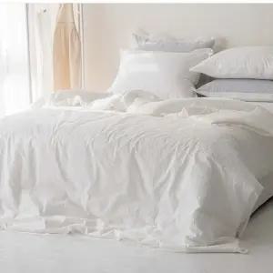 눈꽃도비 스프레드 퀸 Q 세트 화이트 여름 냉감 모달 차렵 이불 침구 (WFJ5QBF)