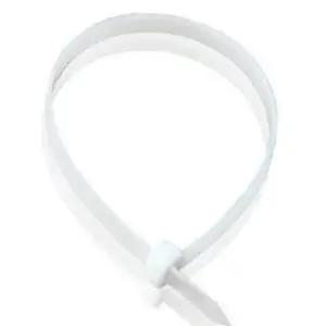 정리용 케이블타이 250mm 화이트 바닥 데스크 타이 (WFJ506B)