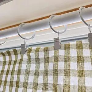 추천 프리미엄 커튼링 부자재 다용도 커텐 10P세트 고리 집게형 집게